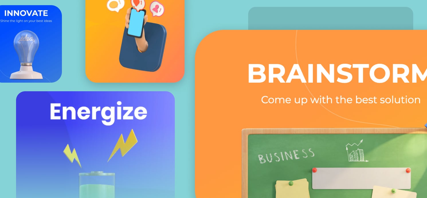 Create scroll-stopping social media graphics