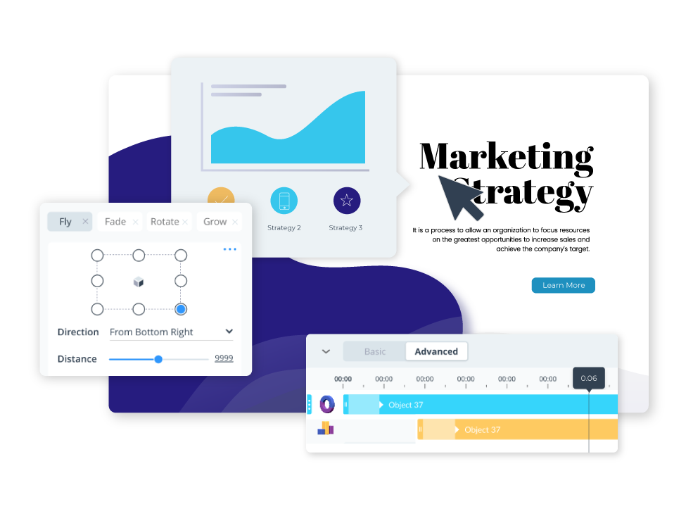 Guide to Create a Website Design for Startup in 2021 Effective Step-by-Step Tutorial 8 Create Stunning Animated & Interactive Content | Visme
