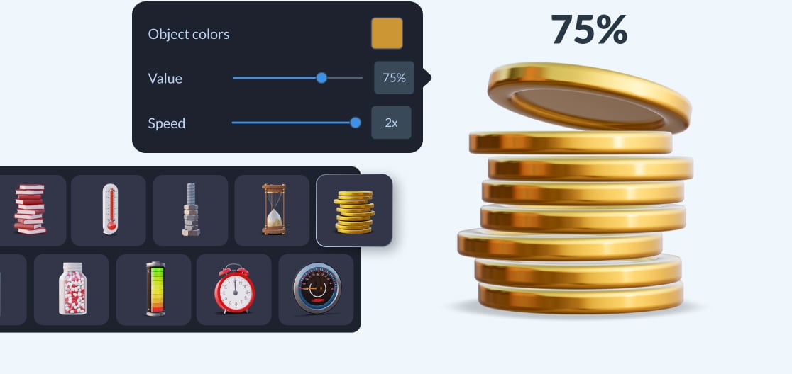 Create interactive data <br>visualizations