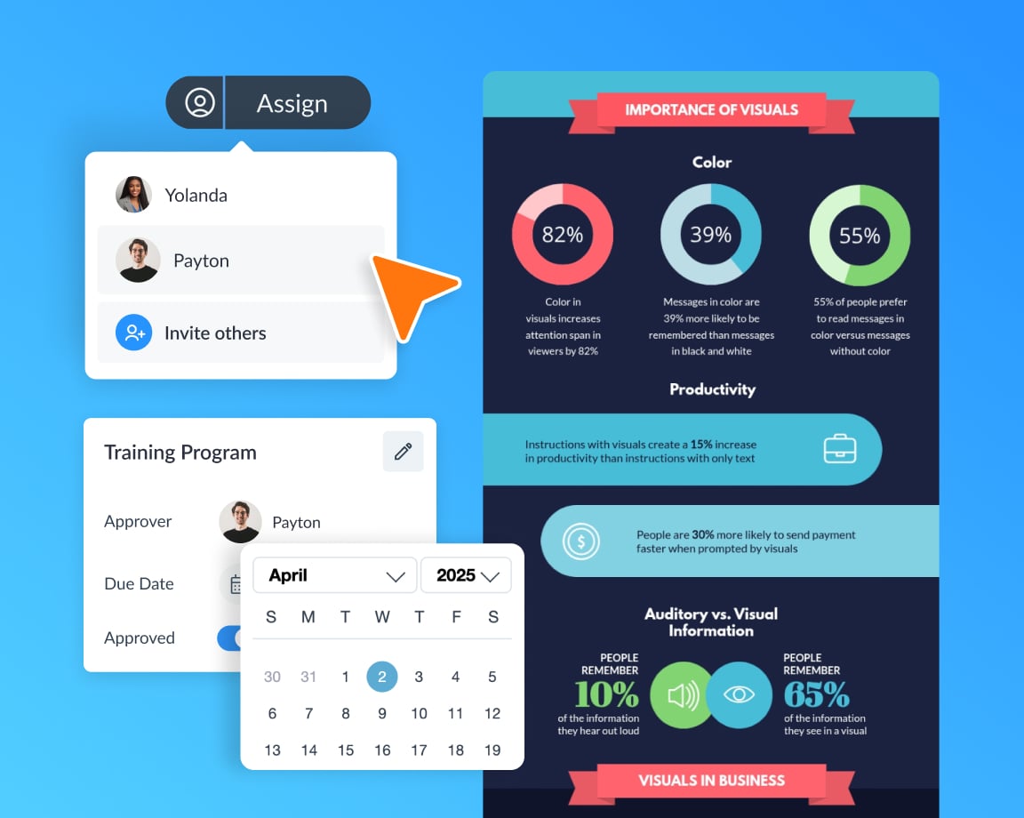 Create, schedule and publish your content all from one place