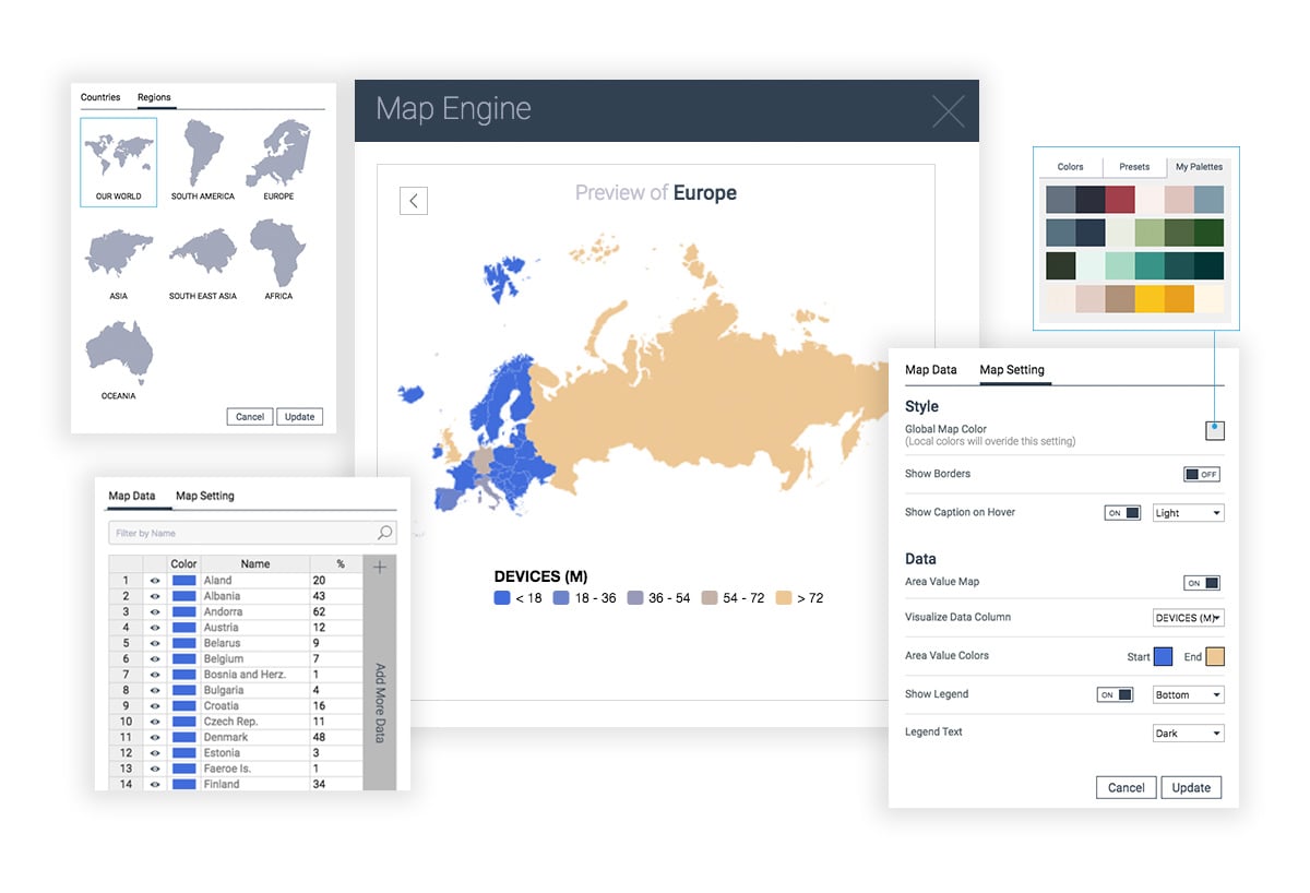 Free Map Generator | Map Maker | Visme