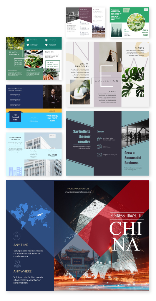 Free Pamphlet Maker Design Stunning Pamphlets Visme