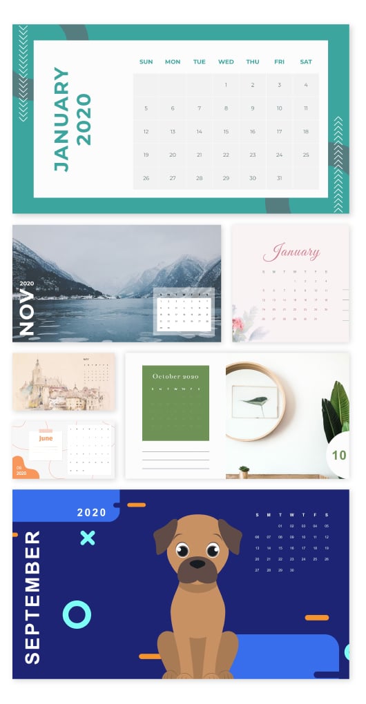 Free Calendar Maker Create a Personalized Calendar Visme