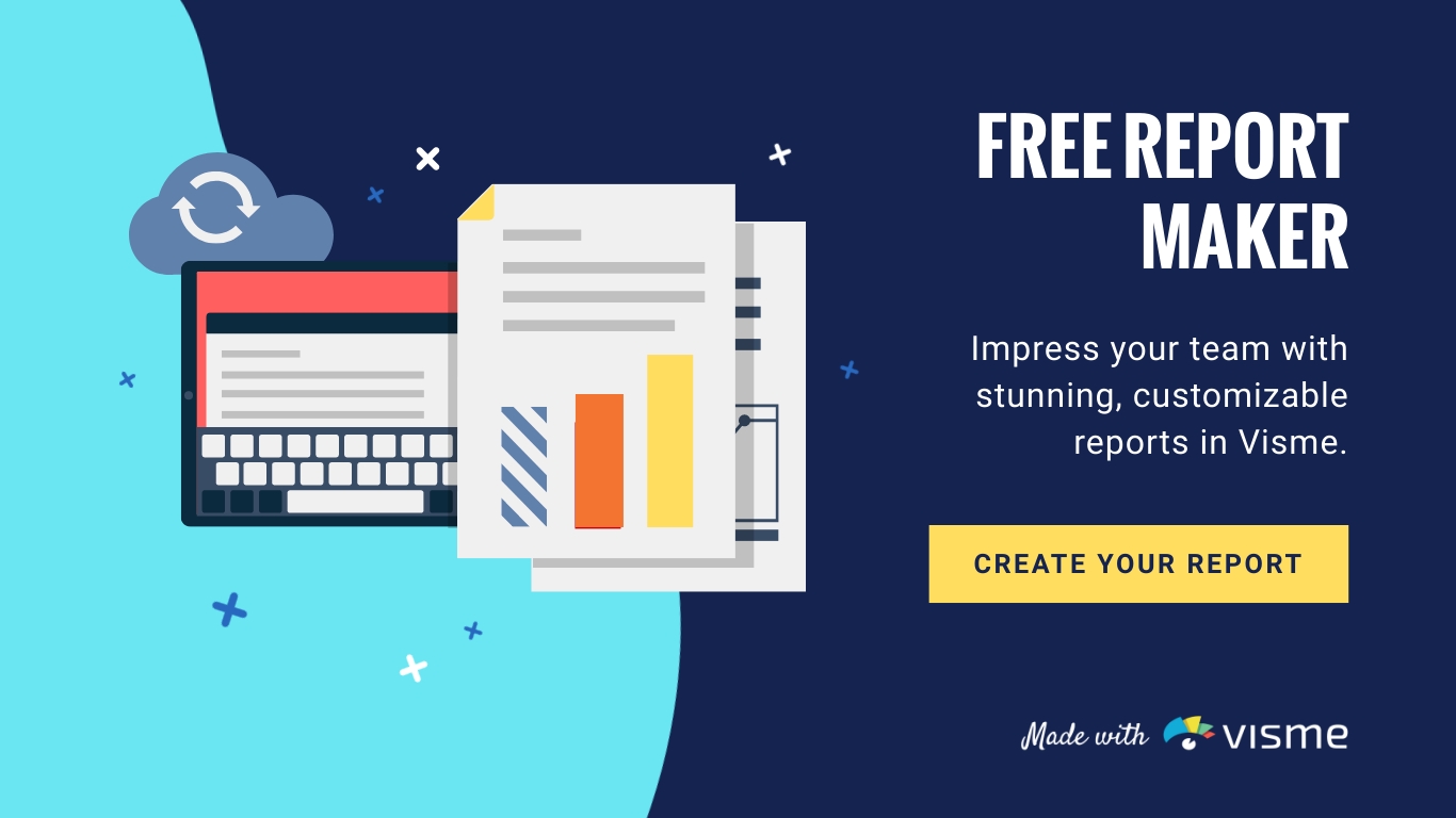 Free Online Report Maker - Design Custom Reports | Visme