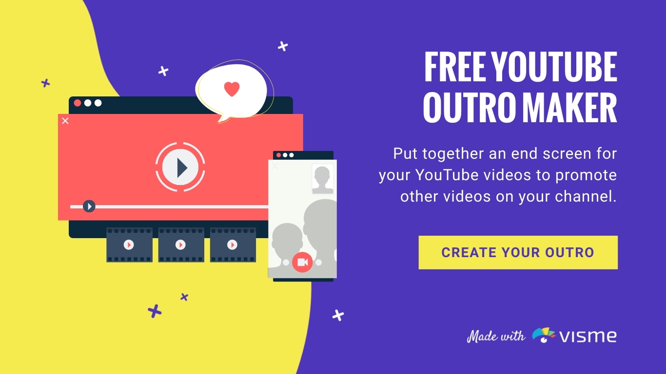 Free Outro Maker - Easily Create YouTube Outros - Vimeo Create