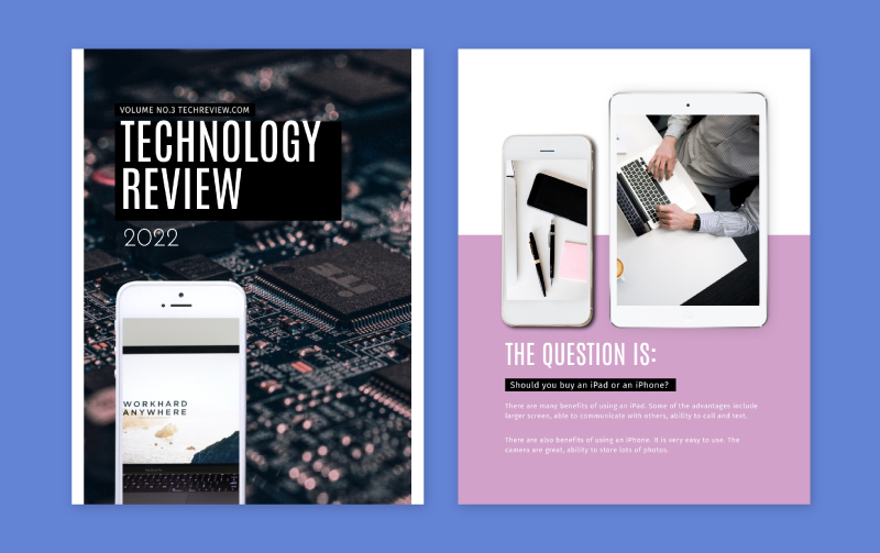 Free Magazine Cover Maker Create A Magazine Cover Visme