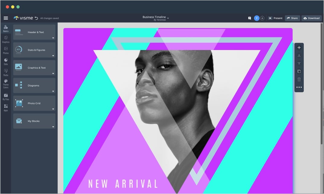 Gratis Online flyer maken Visme