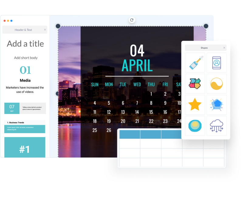 Free Calendar Maker - Create a Personalized Calendar | Visme