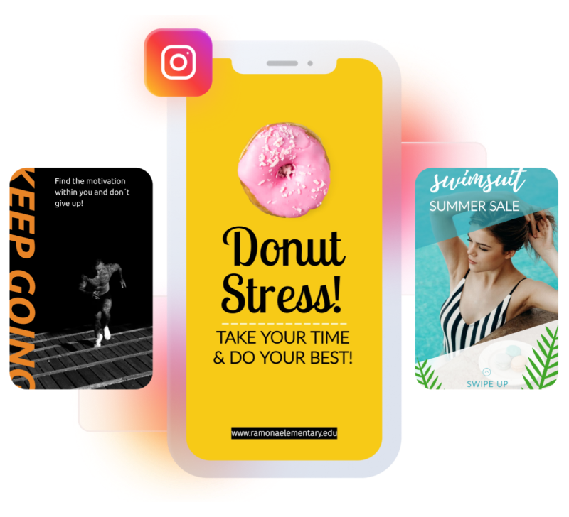Crie postagens e histórias de Instagram que brilhem