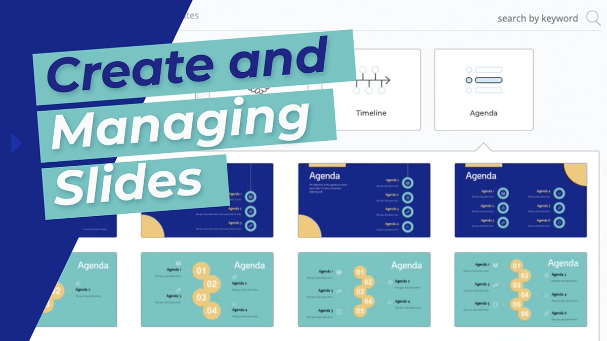Creating and Managing Slides