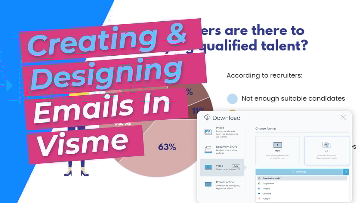 Creating & Designing Emails In Visme