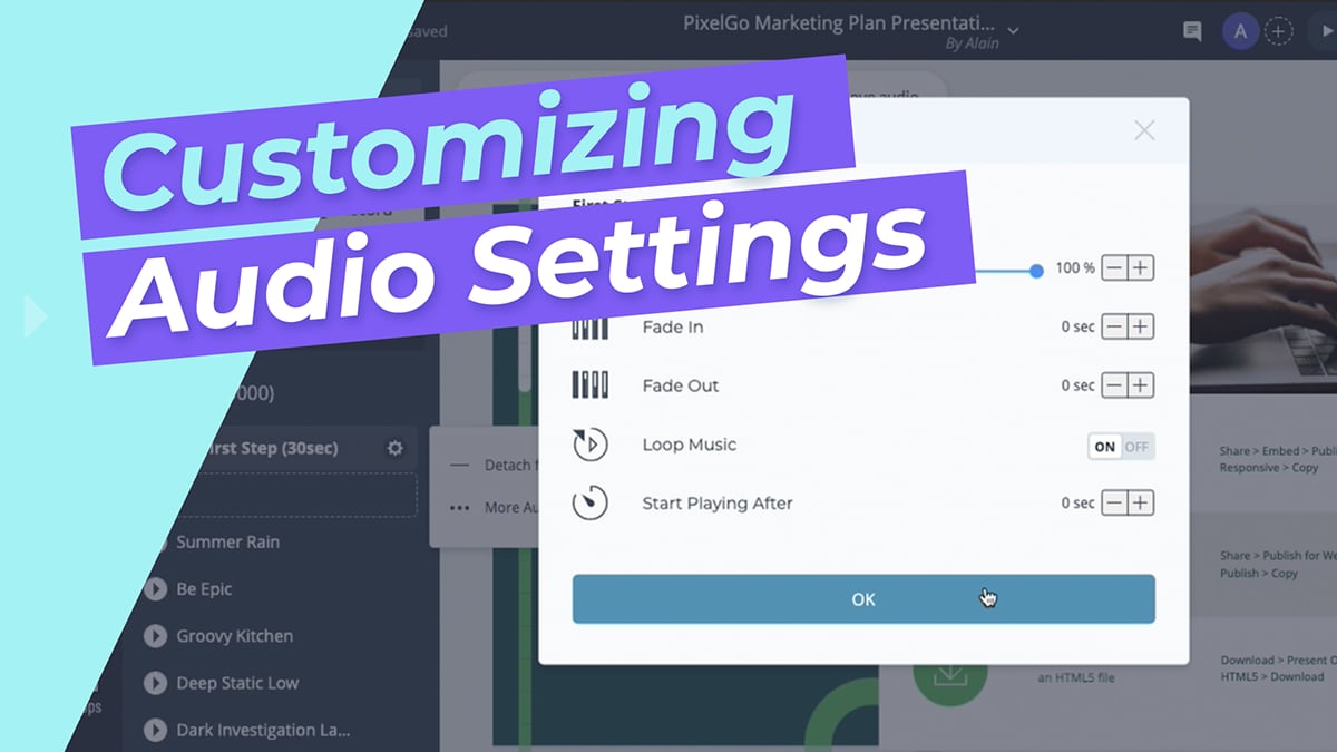 Customizing Audio Settings