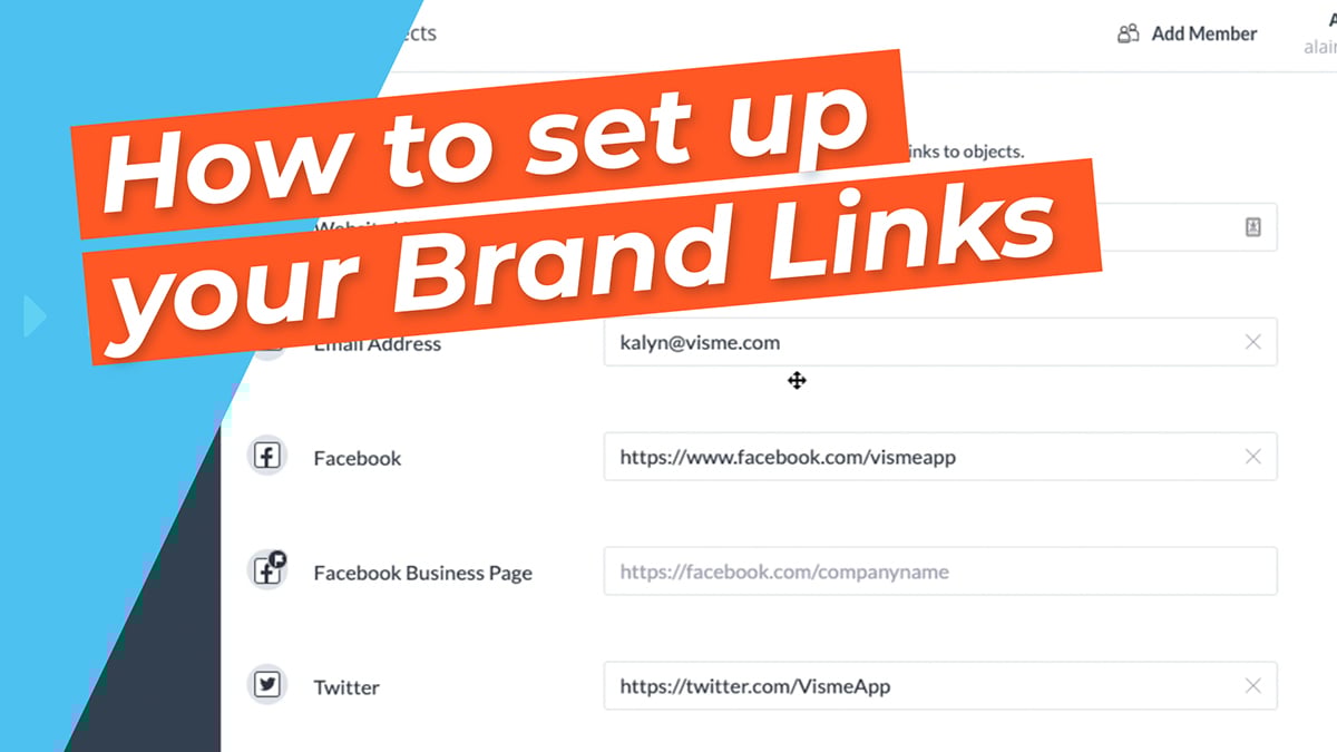 How to set up your Brand Links