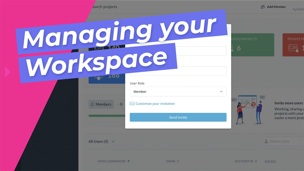 Managing your Workspace