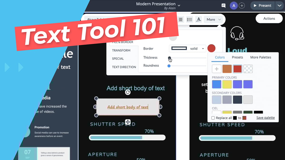 Text Tool 101