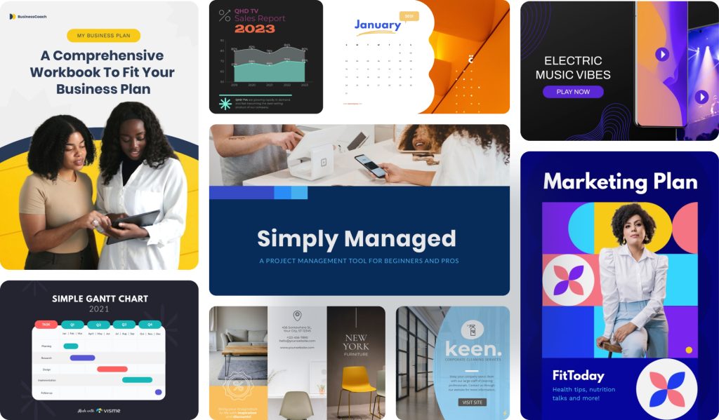 Create Printables - Posters, Flyers, Menus & More | Visme