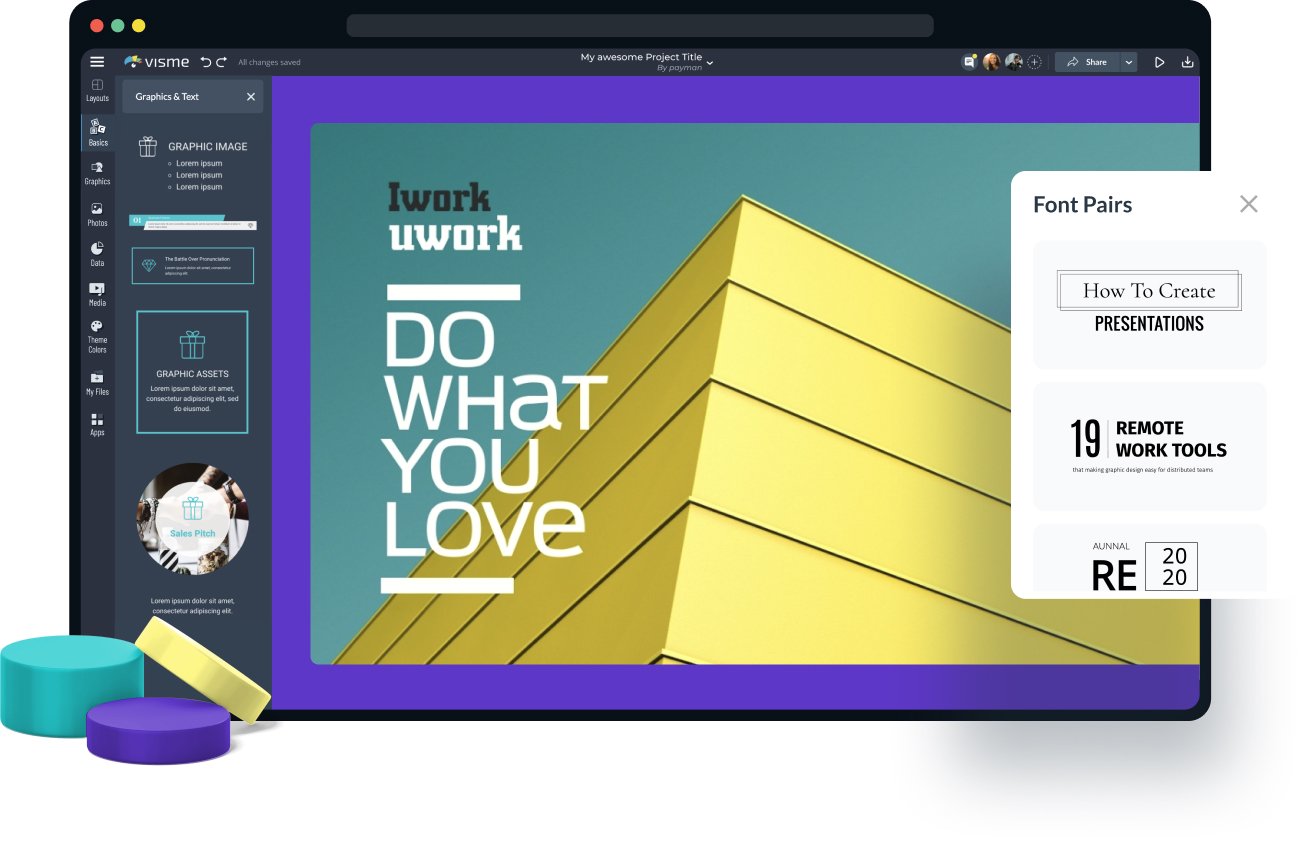 Create successful pitch decks in minutes