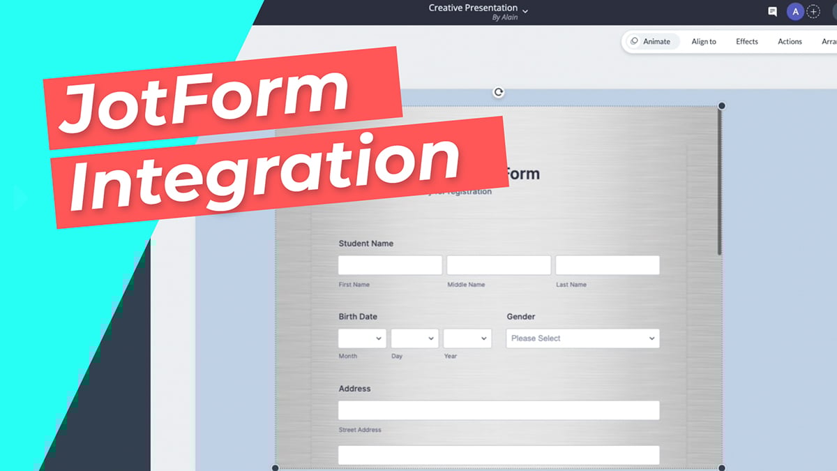 JotForm Integration
