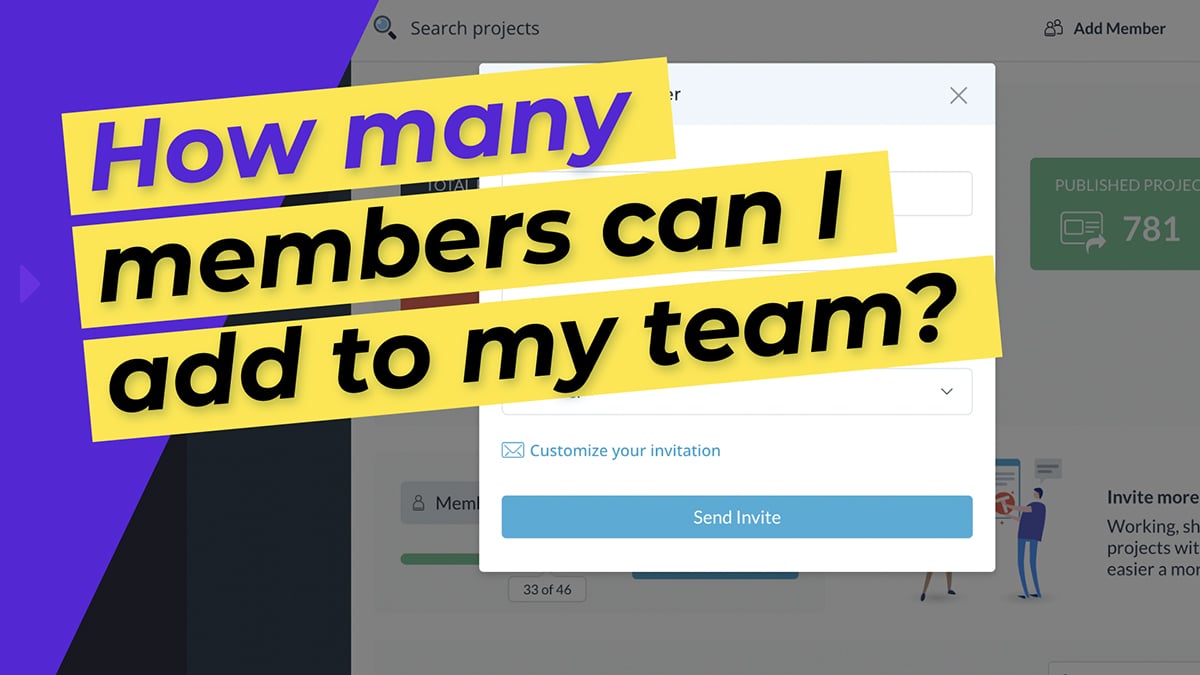 How many members can I add to my team?