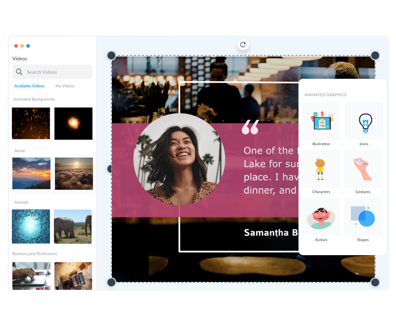 Build your video testimonials