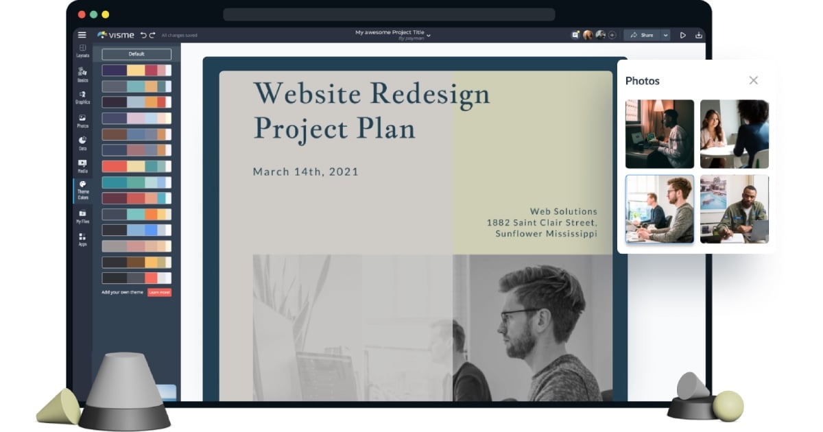 Free Marketing Plan Template - Create a Marketing Plan | Visme