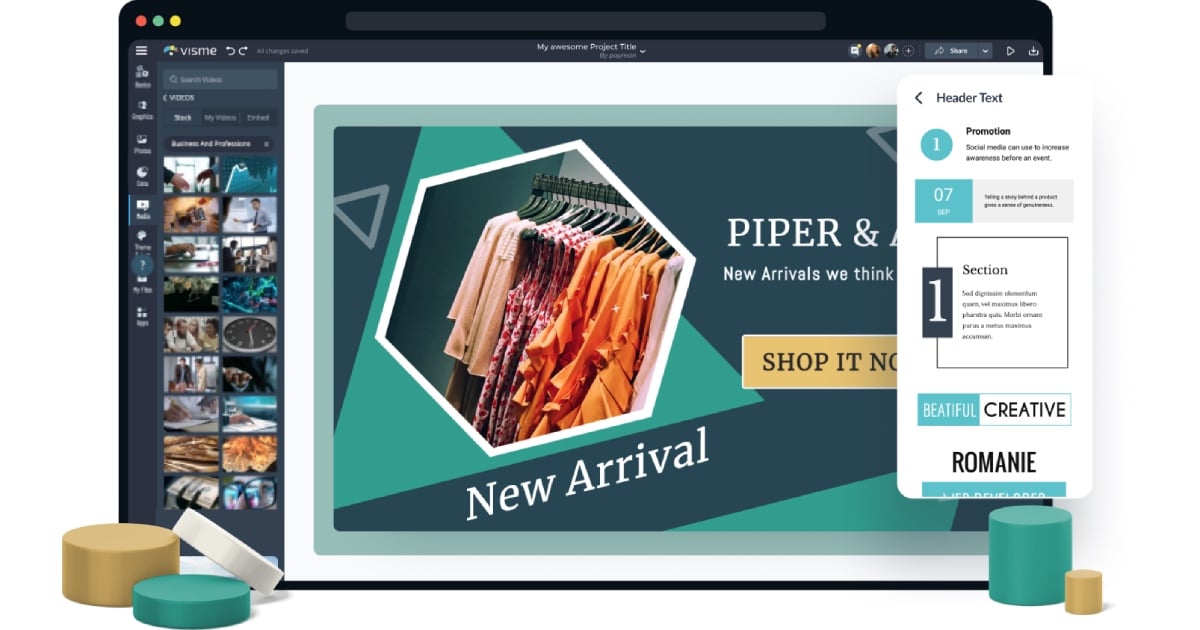 Free Social Media Video Maker for Engaging Videos | Visme