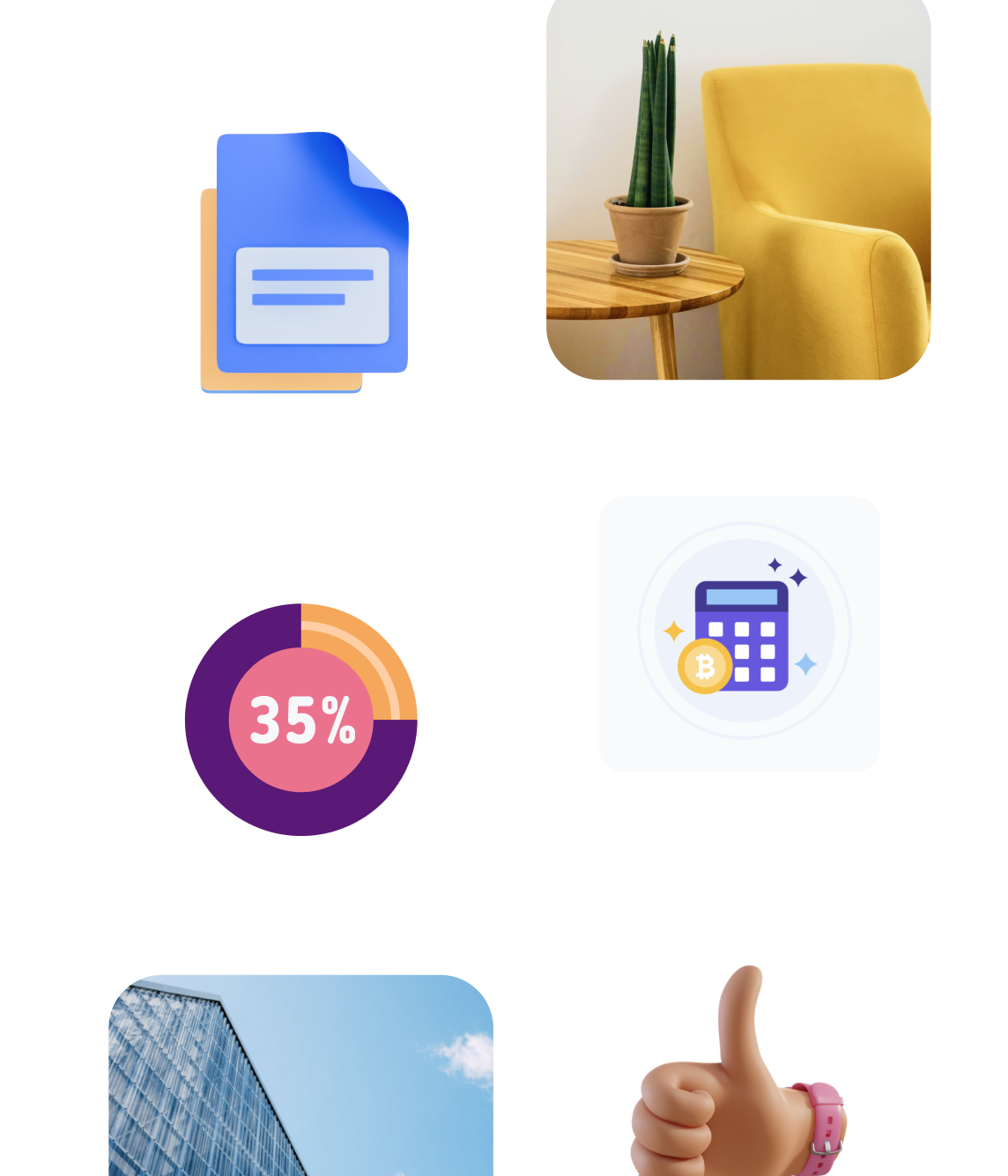 Visualize your whitepaper with 1000+ of graphics, images, and 50+ charts