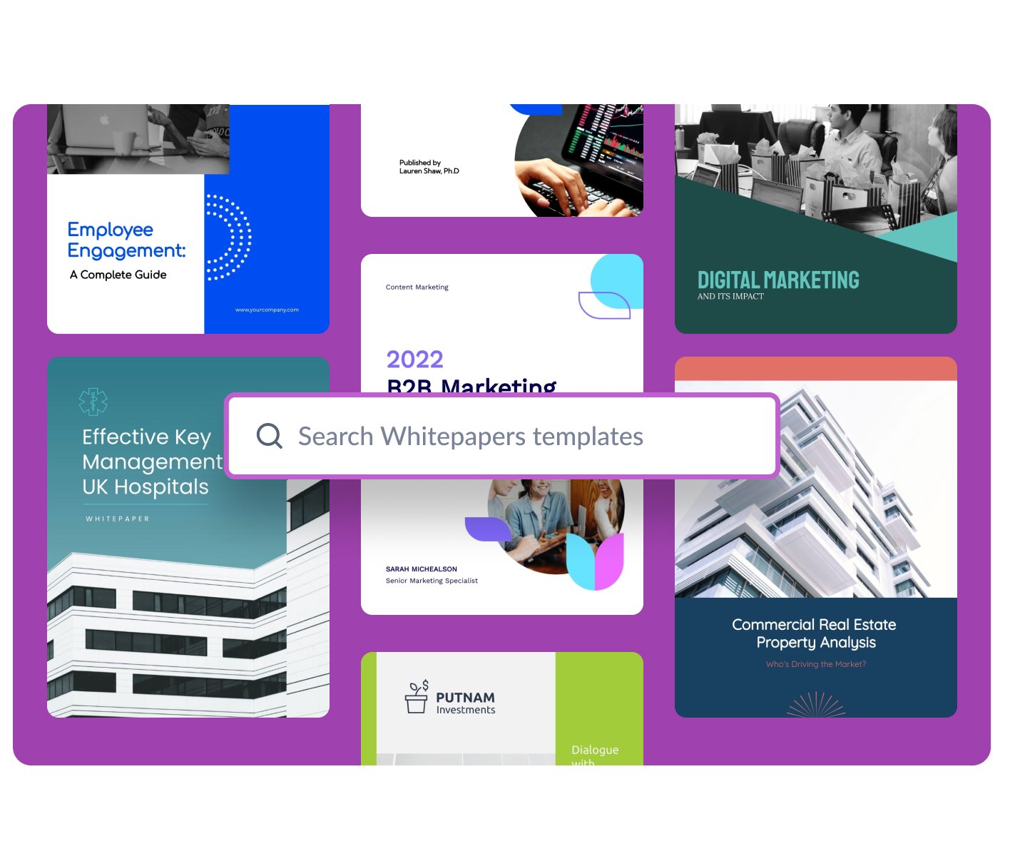 Dozens of professional whitepaper templates