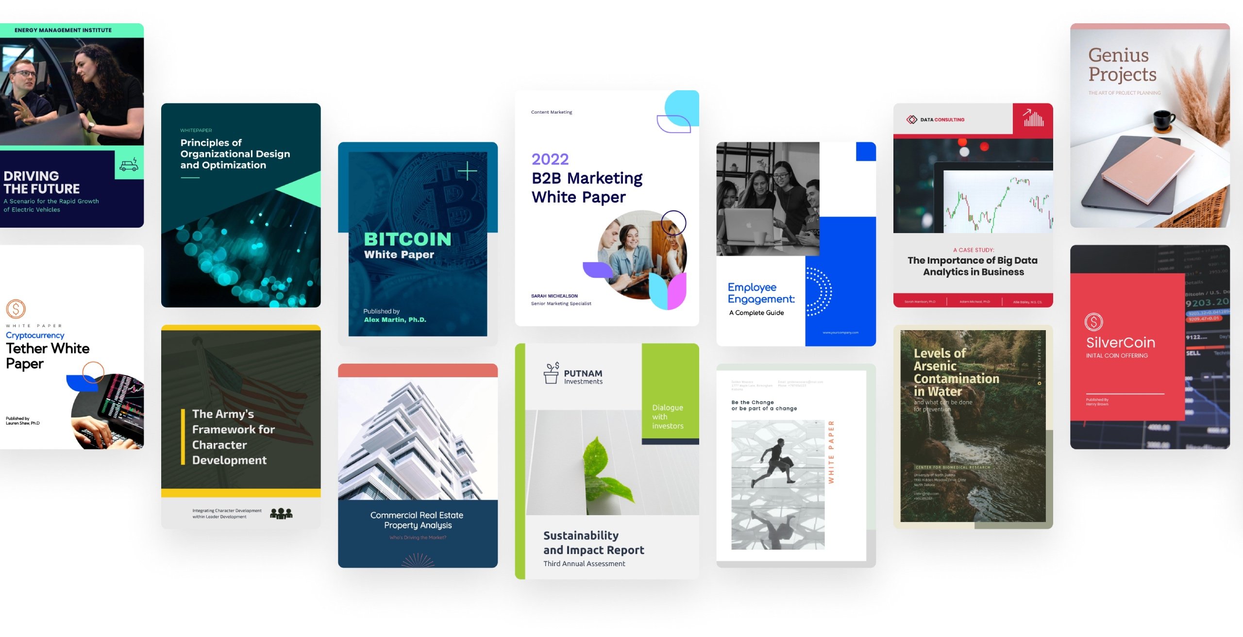 Winning whitepaper templates for every topic