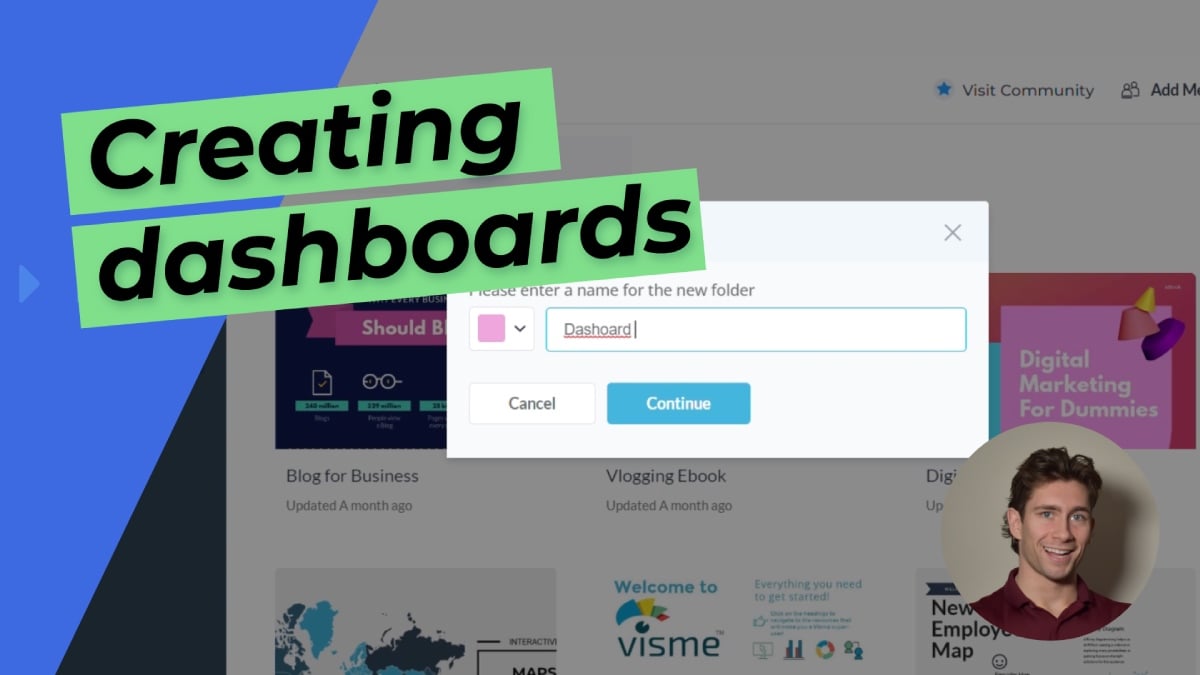 Creating dashboards