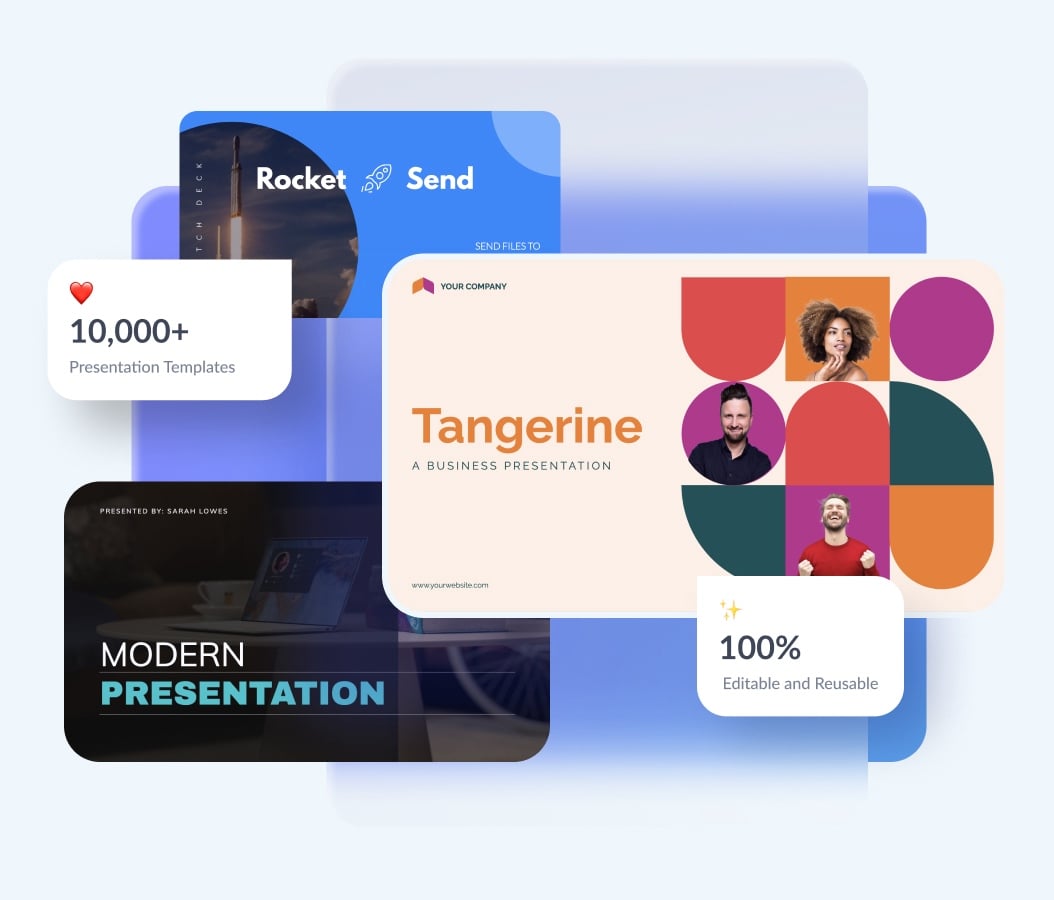 Advanced editing and presentation design features