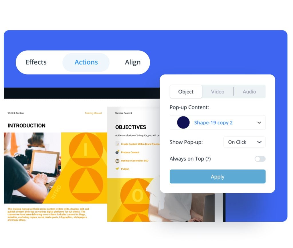 Créez un dialogue interactif entre vous et vos équipes