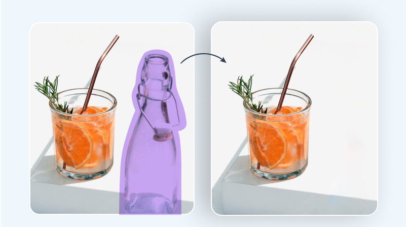 When to use AI TouchUp Tools while working on projects with Visme