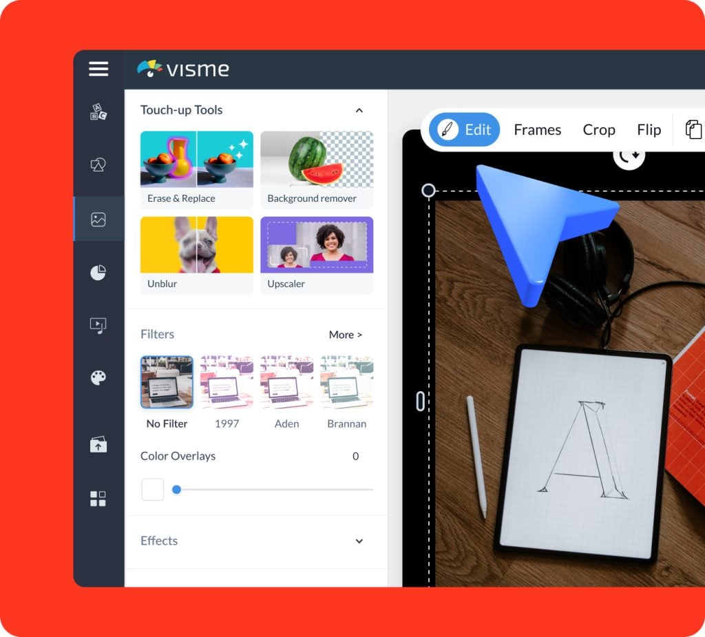 Edit up your images in 4 simple steps with AI TouchUp Tools