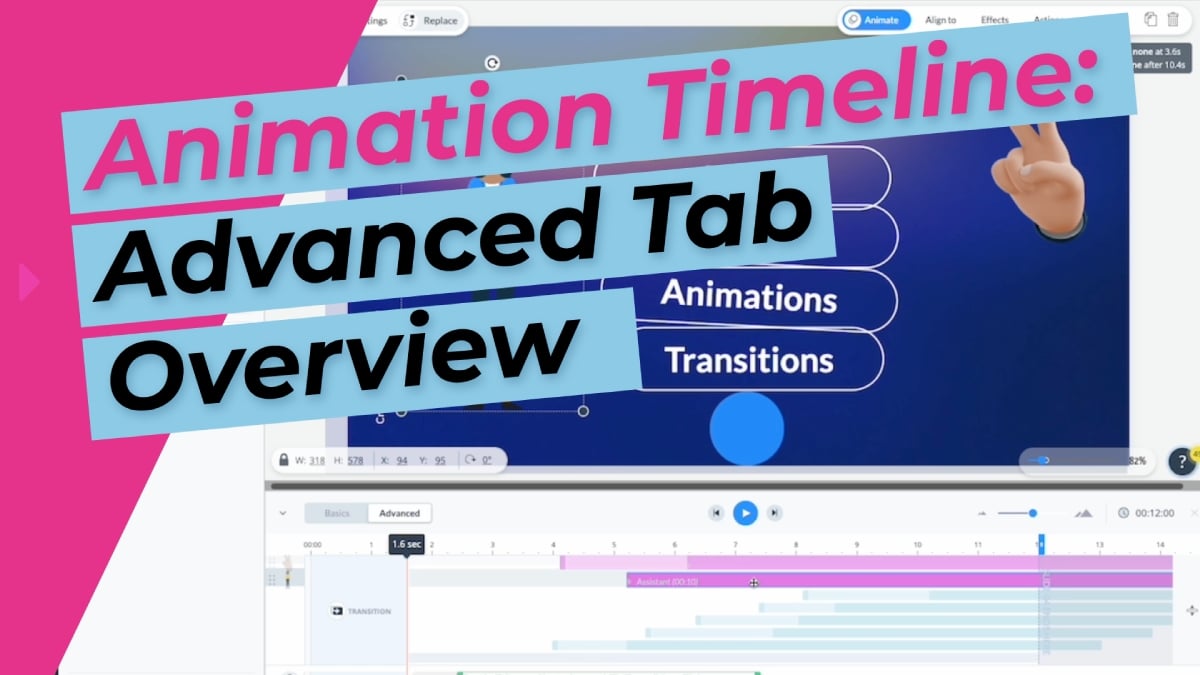 Animation Timeline: Advanced Tab Overview