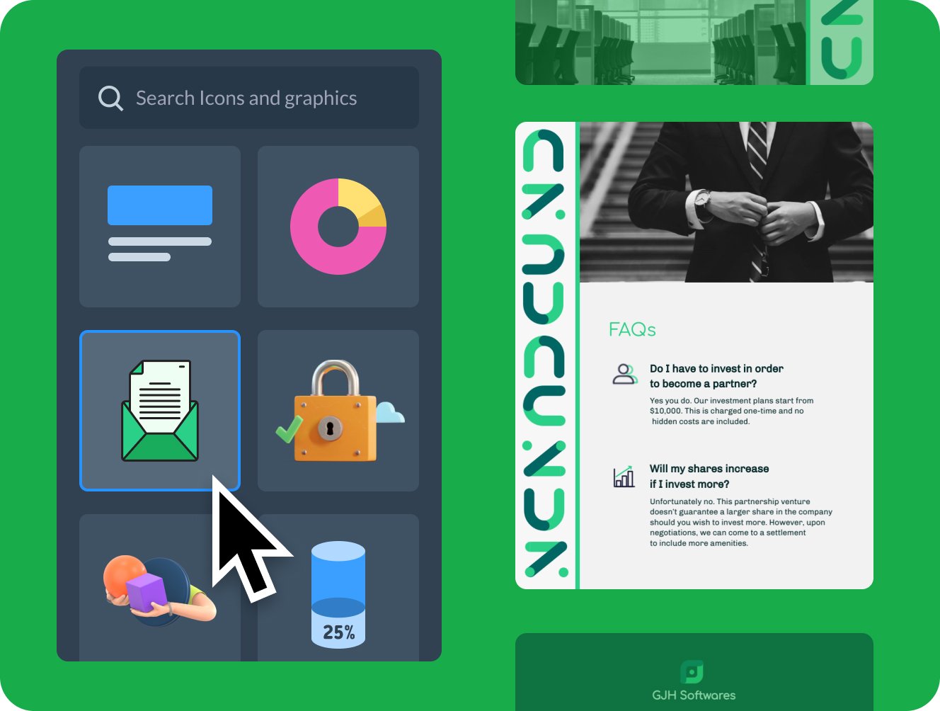 With easy-to-use content creation tools