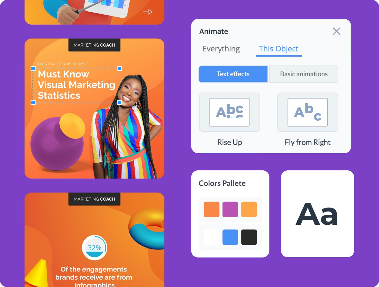 Craft unique, beautifully branded designs
