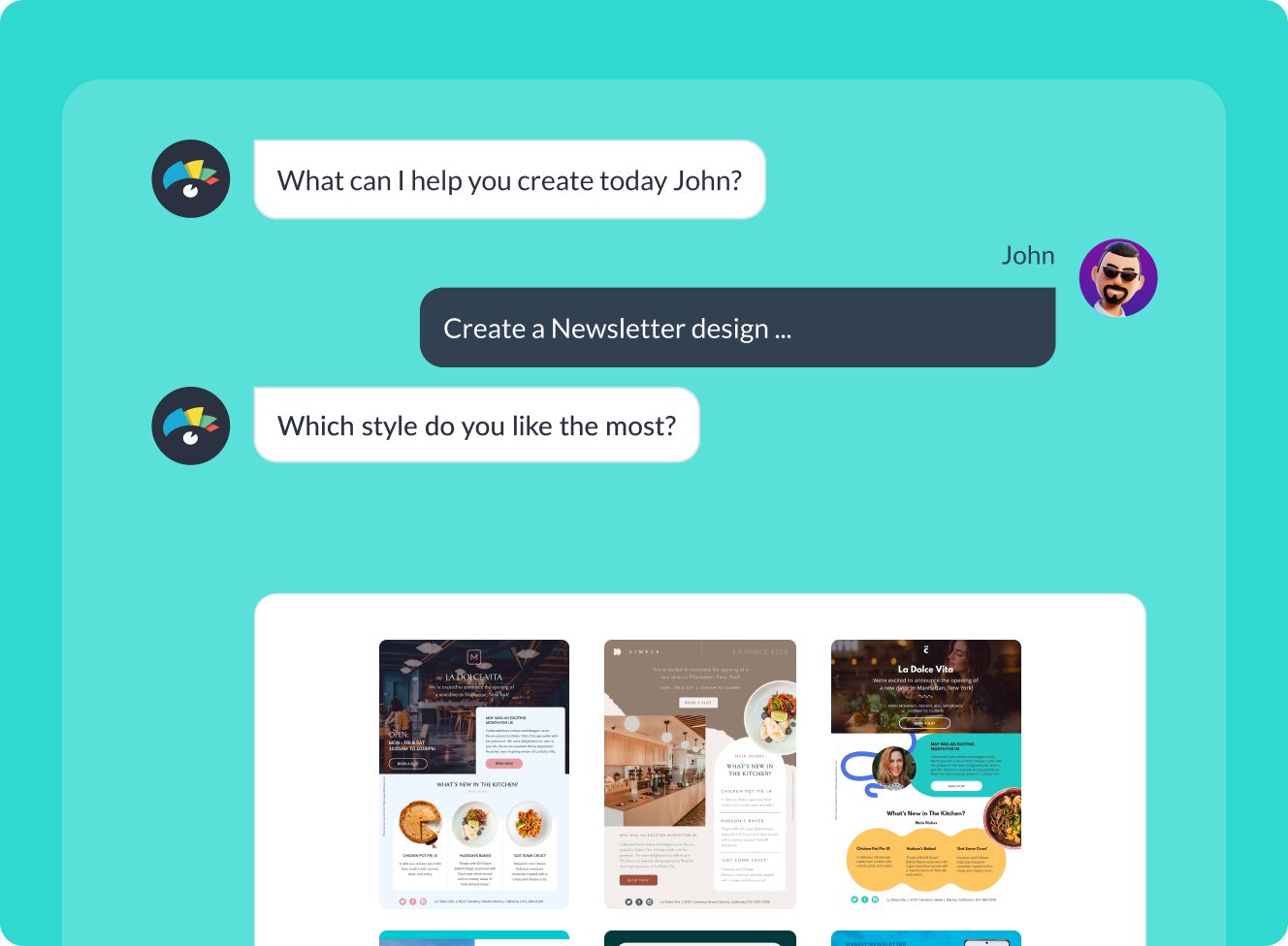Easy-to-finish newsletters in no time