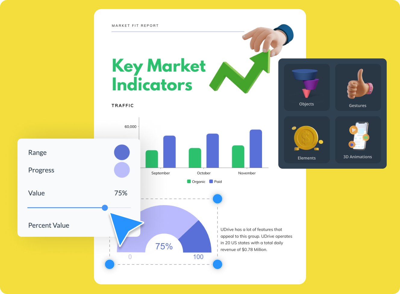 Customize every part of your report