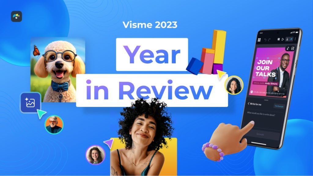 Visme 2023 – Year in Review