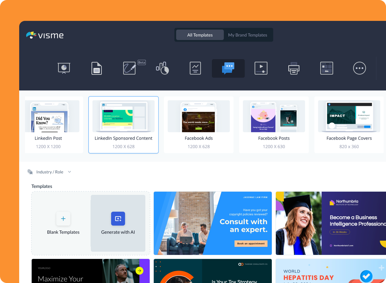 Как создать баннеры на базе искусственного интеллекта с помощью Visme