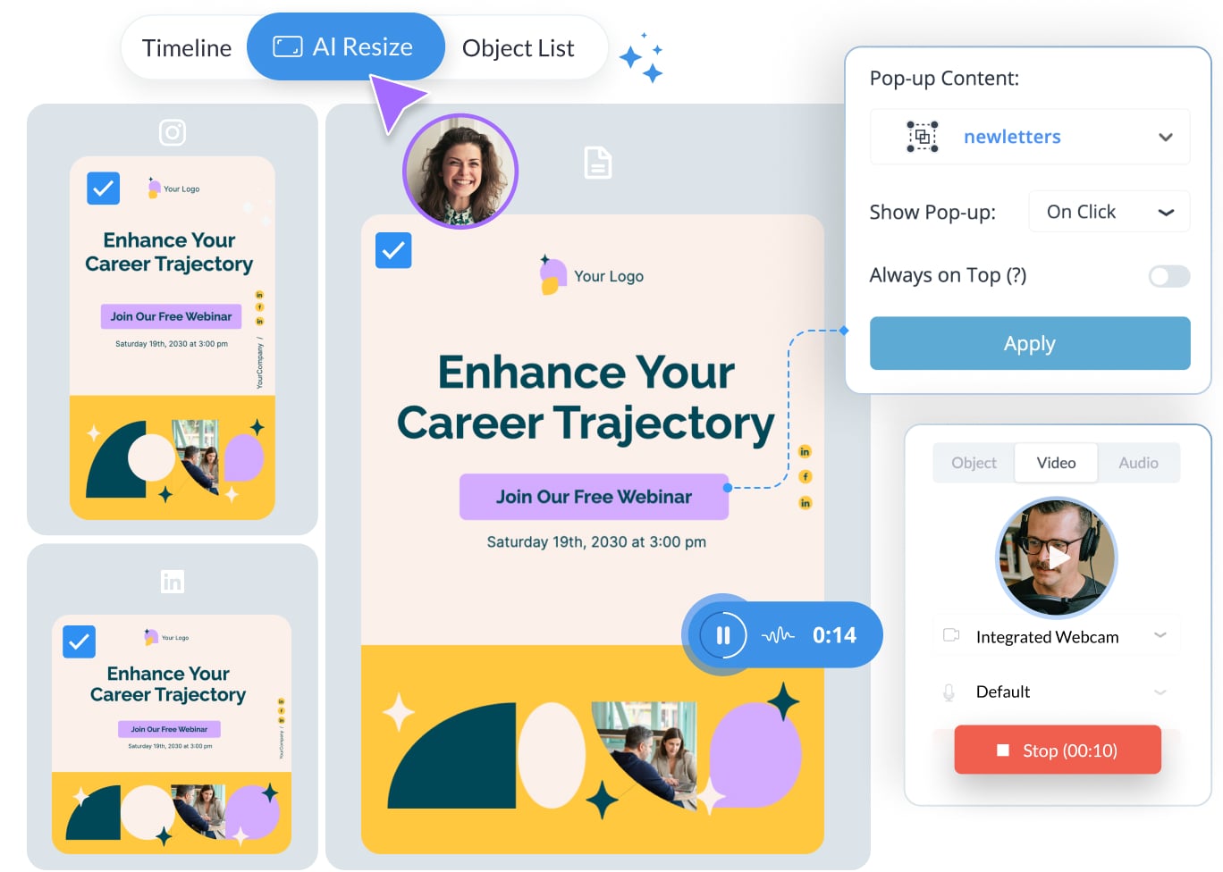 Engage a range of audiences more effectively