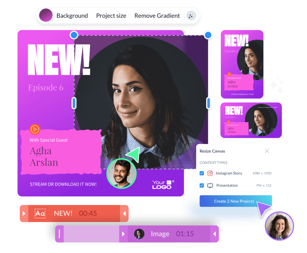 Elevate events with one content suite