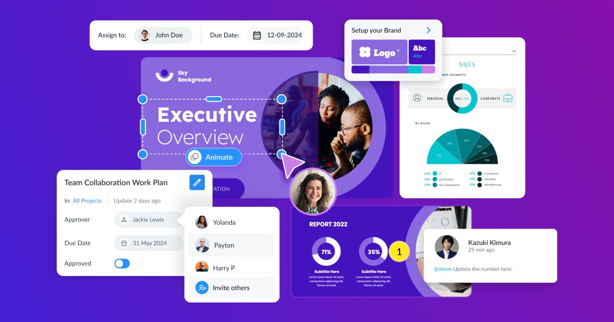 Directors: Streamline Project & Content Management | Visme