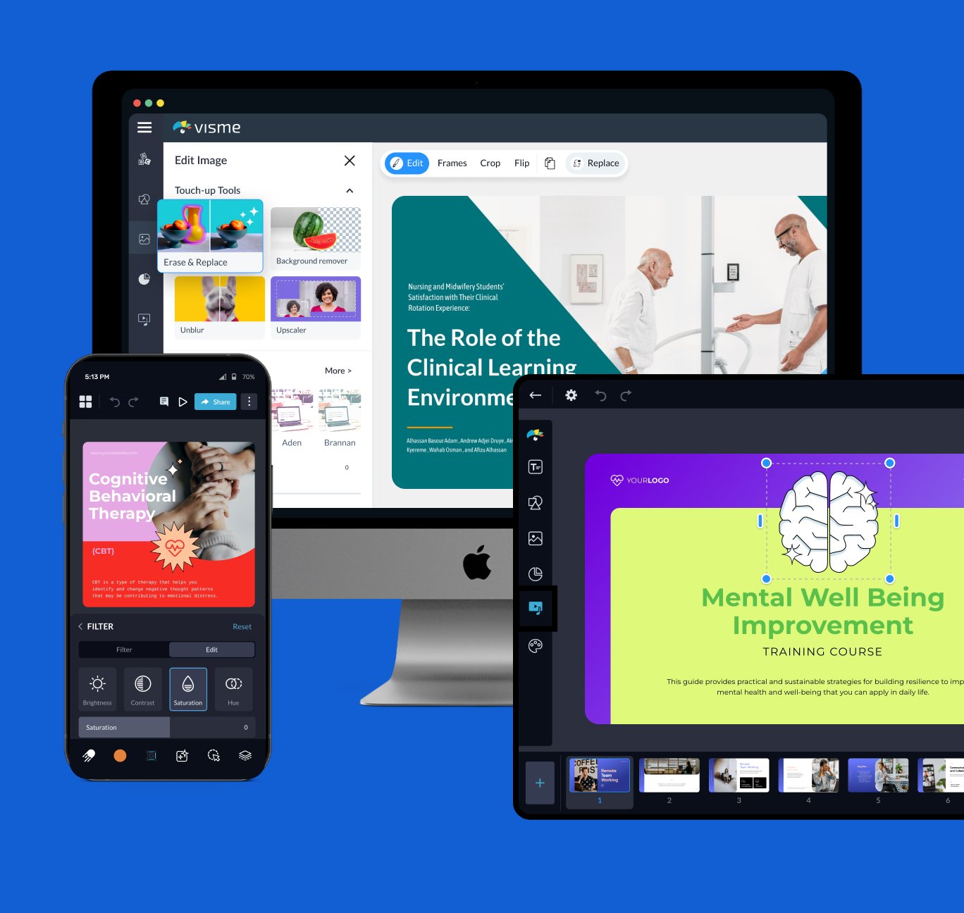 Create the content you need wherever & whenever you need it