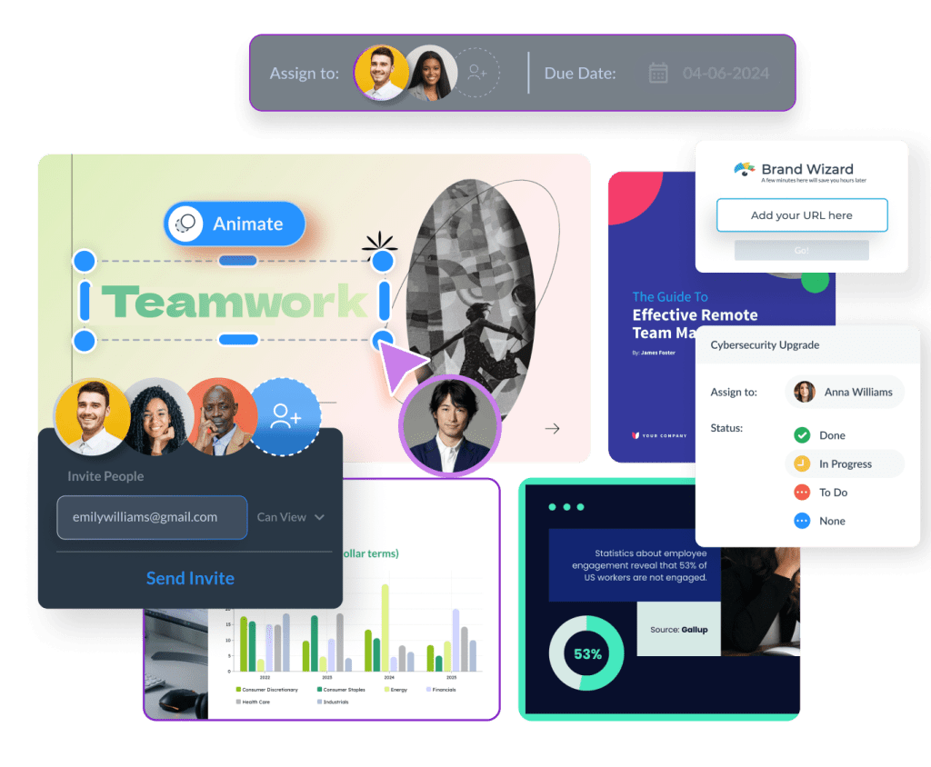 Create better content; have productive team meetings