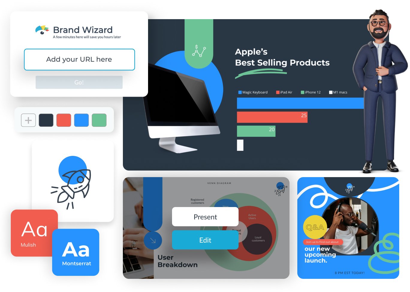 Make creating cohesive content easy