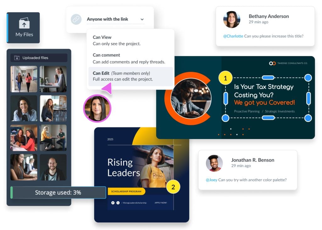 But never lose control of your assets