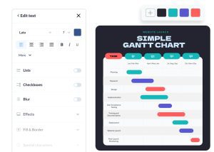Gantt Chart Maker: Simplify Project Management | Visme