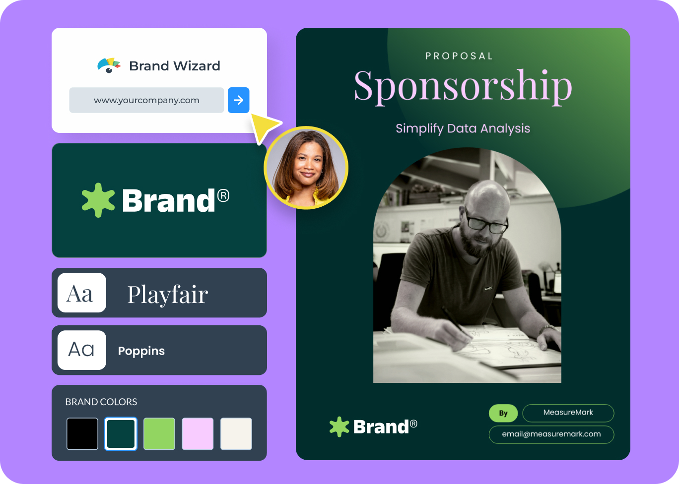 Add your branding easily